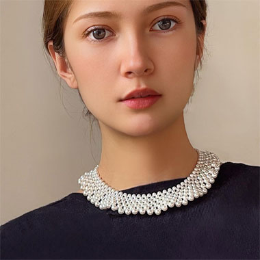 OKBA60496宽款轻奢优雅古风编织珍珠韩版项链
特征:穿珠链, 多层链, 其他分类特征, 平面/立体几何图形, 其他形状
标签:C形 珍珠 珠子